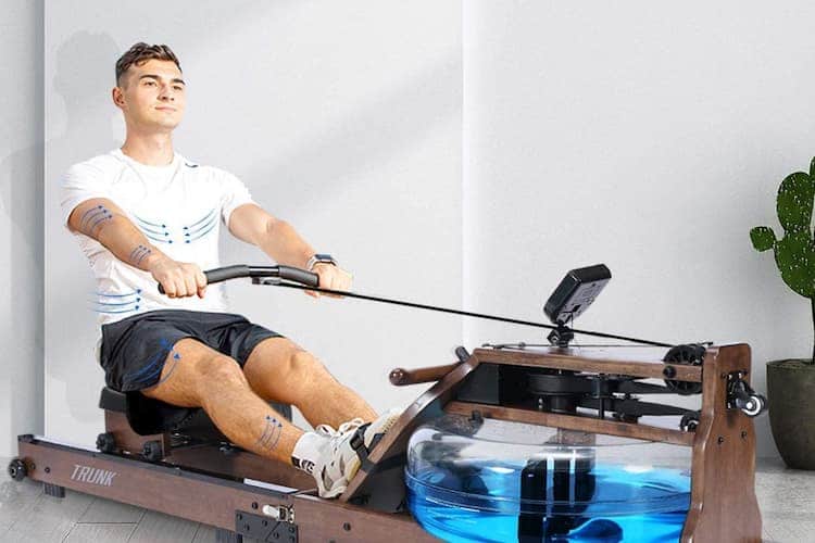 Bluefin Fitness Hoja de máquina de remo plegable para gimnasio en